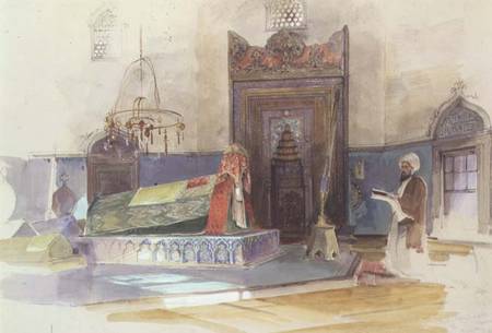 Tomb of Bayazid I, interior, Bursa, Turkey von Anonymous