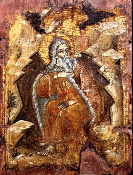 Elijah by the Brook Cherith von Anonymus