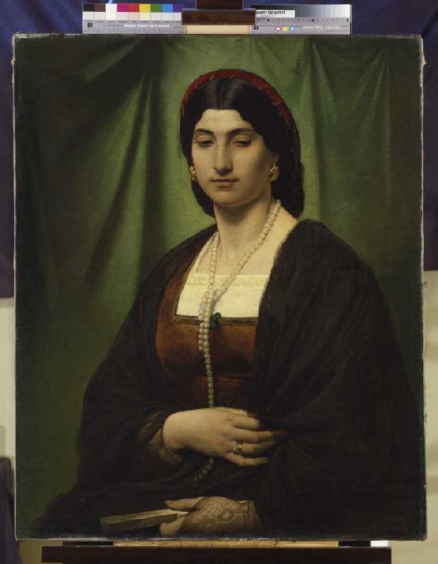 Bildnis einer Römerin (Nanna) von Anselm Feuerbach