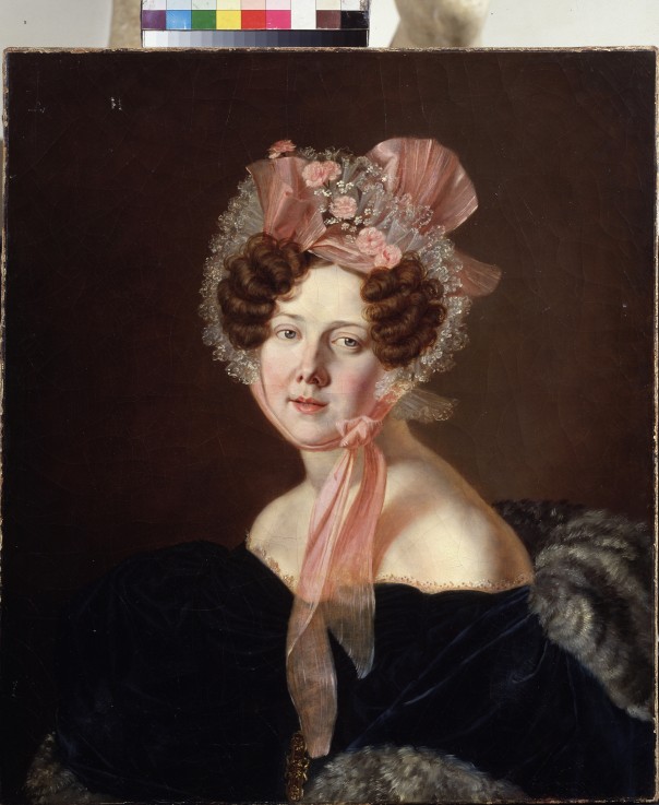 Bildnis einer Dame von Anthelme Francois Lagrenée