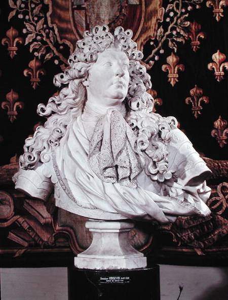 Bust of Louis XIV (1638-1715) von Antoine Coysevox