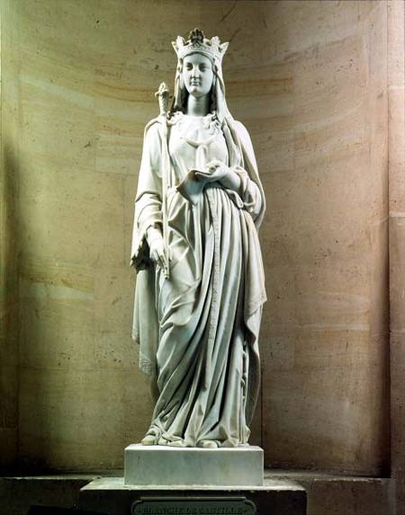 Blanche of Castile (1188-1252) Queen of France von Antoine Etex