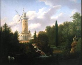Windmill at the Folie-Beaujon in Paris 1827