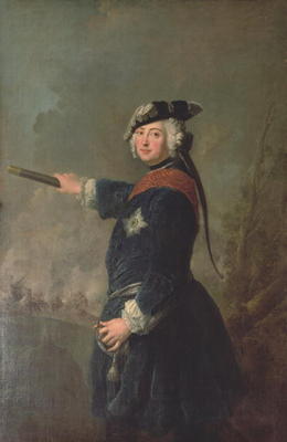 King Frederick II the Great of Prussia (1712-86) 1746 von Antoine Pesne