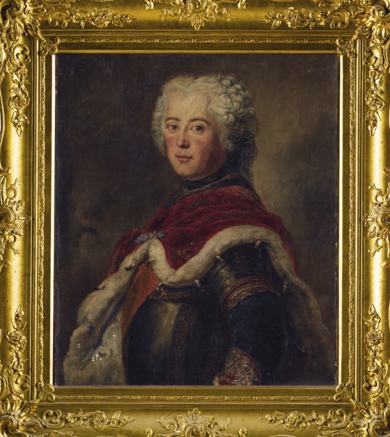 Porträt von Friedrich II., König von Preussen (1712–1786) von Antoine Pesne