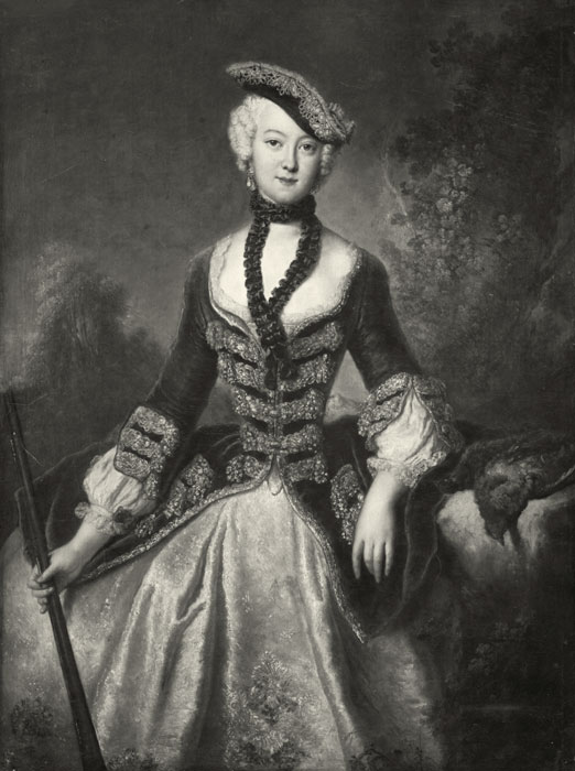 Sophie Marie Gräfin Voss um 1746