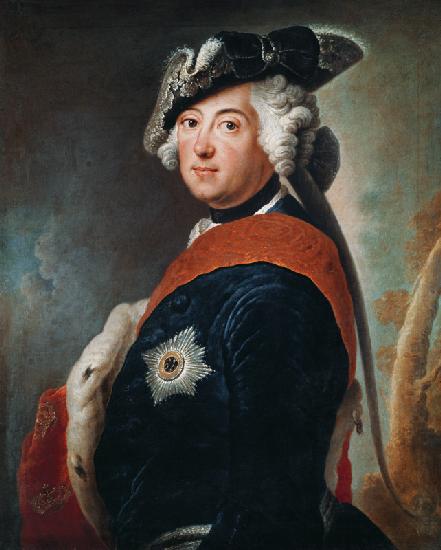 Friedrich der Große um 1745