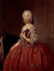Herzogin Philippine Charlotte von Braunschweig-Wolfenbüttel um 1744