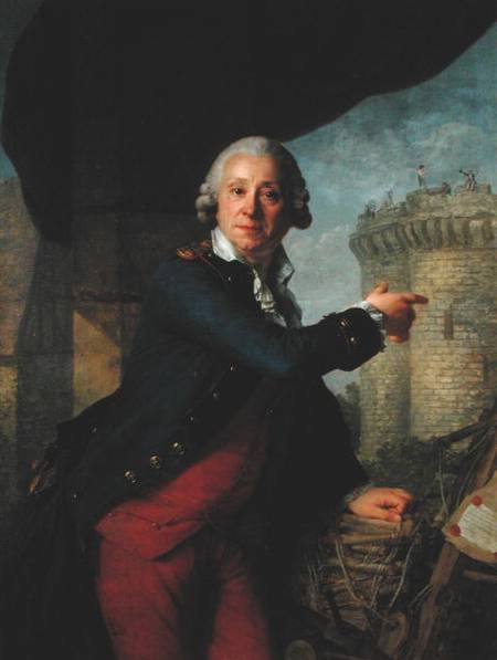 Jean-Henri (1725-1805) Chevalier de Latude von Antoine Vestier