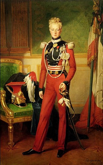 Louis-Charles-Philippe of Orleans (1814-96) Duke of Nemours von Anton van Ysendyck