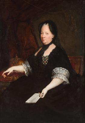 Porträt der Kaiserin Maria Theresia von Österreich (1717-1780) als Witwe 1772
