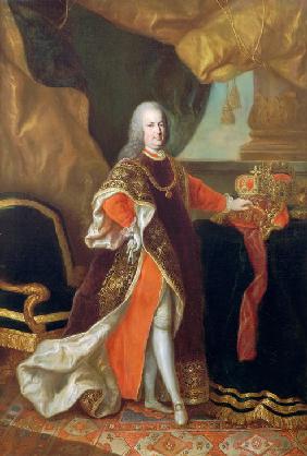 Porträt des Kaisers Franz I. von Österreich (1708-1765)