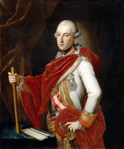Porträt des Kaisers Joseph II. (1741-1790) von Anton von Maron