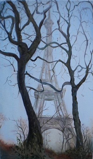 Eiffel Tower von Antonia  Myatt