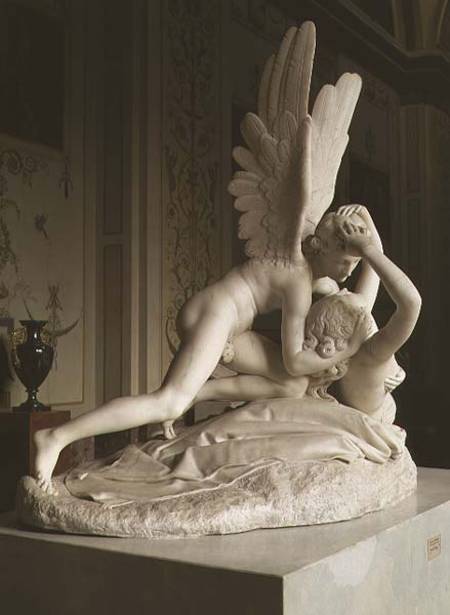 Cupid and Psyche, sculpture von Antonio  Canova