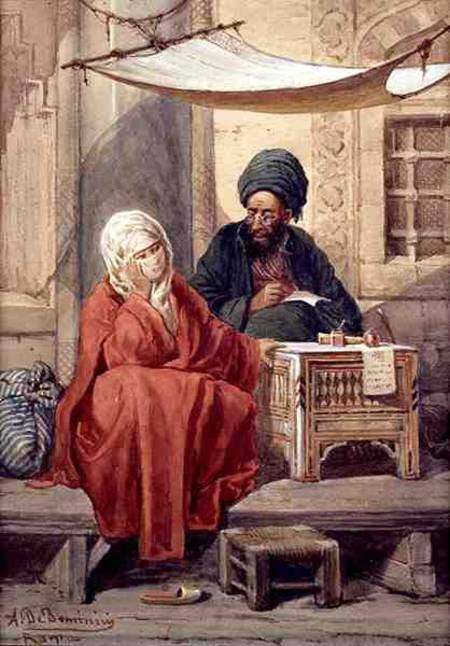 The Ottoman Scribe von Antonio de Dominici
