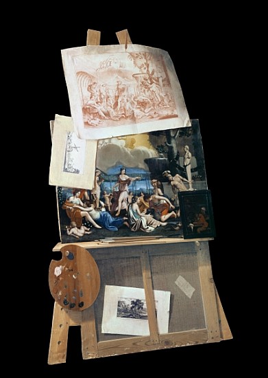 The Painter''s easel von Antonio Forbera