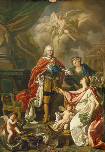 Ferdinand VI (1713-59) as Patron of Arts and Sciences von Antonio Gonzalez Ruiz