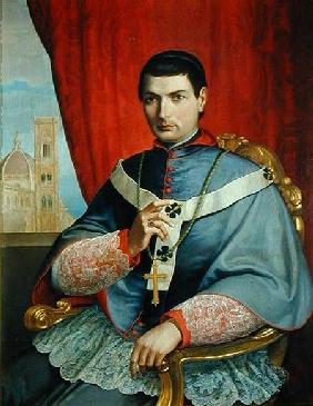 Portrait of Monsignor Giovacchino Lamberti, Archbishop of Florence 1857