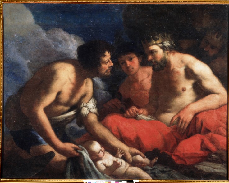 Palamedes und Odysseus von Antonio Zanchi