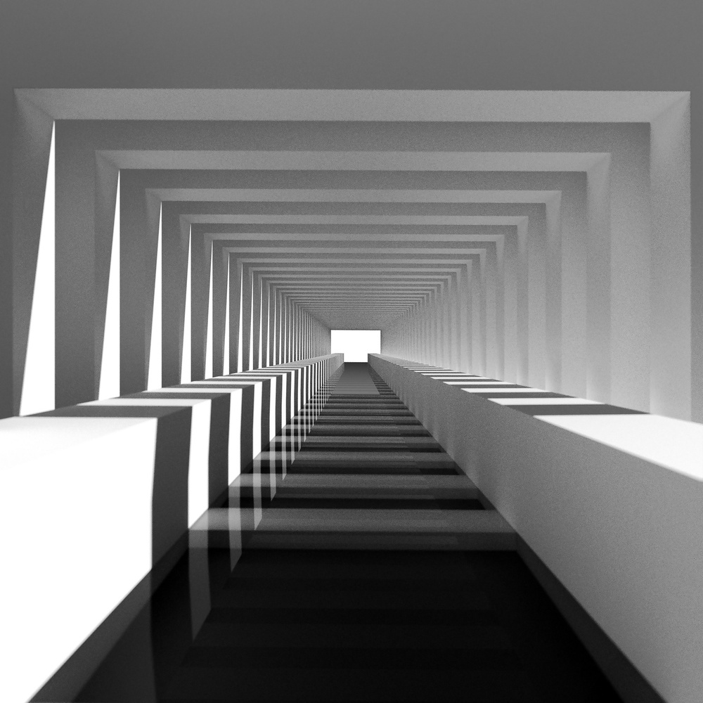 Korridor und Schatten von Antonyus Bunjamin (Abe)