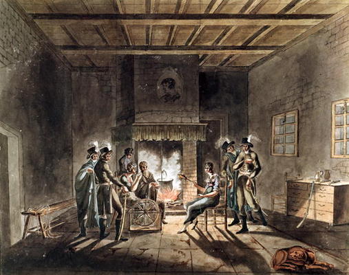 The Conspirators of the Cadoudal Affair, c.1804 (w/c on paper) von Armand de Polignac