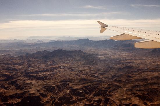 Luftaufnahme vom Jemen von Arno Burgi