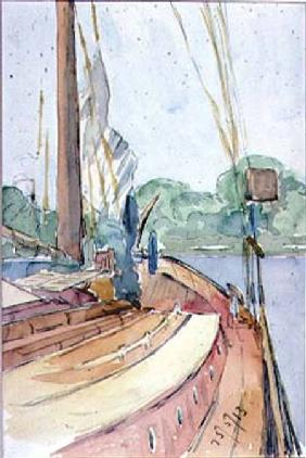 The Deck of a Dutch Yacht 1913