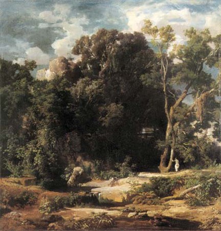 Römische Landschaft von Arnold Böcklin