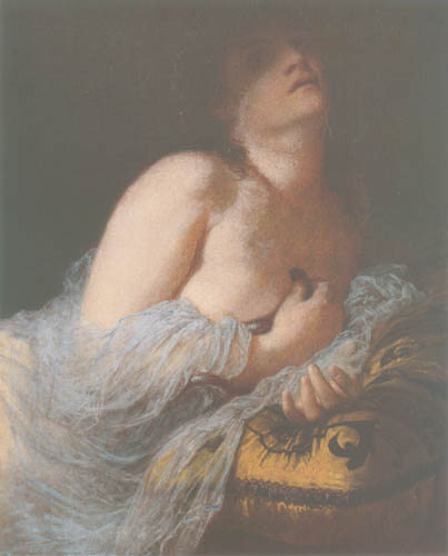 Die sterbende Kleopatra von Arnold Böcklin