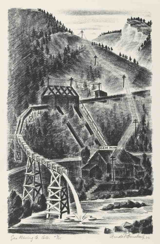 Gem Bergbau Co., Colorado von Arnold Ronnebeck