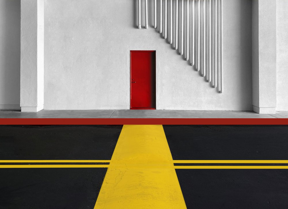 Die rote Tür von Arnon Orbach