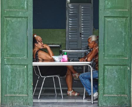 Havanna: Warten darauf,bedient zu werden ...