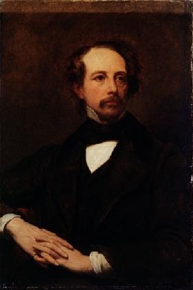 Portrait of Charles Dickens (1812-1870) 1855