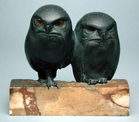 Two Owls von August Gaul