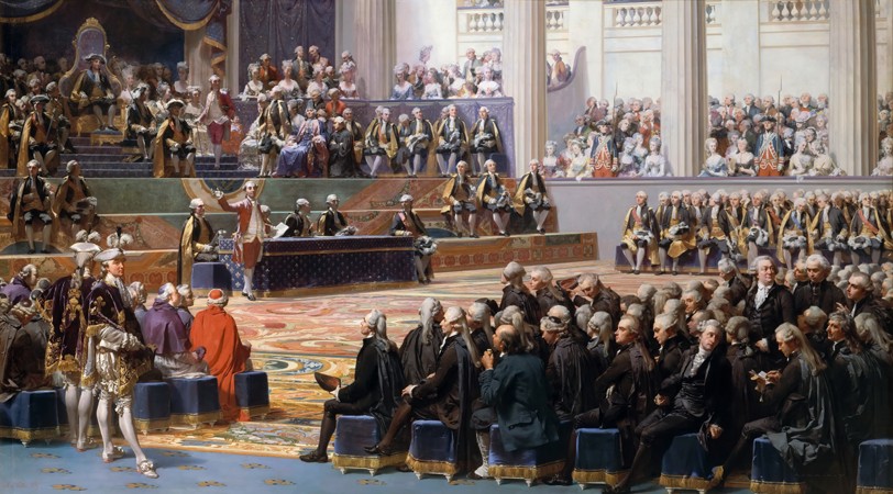 Eröffnung der Generalstände in Versailles am 5. Mai 1789 von Auguste Couder