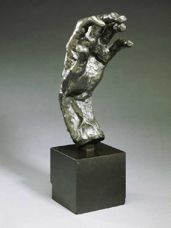Große linke Hand. von Auguste Rodin