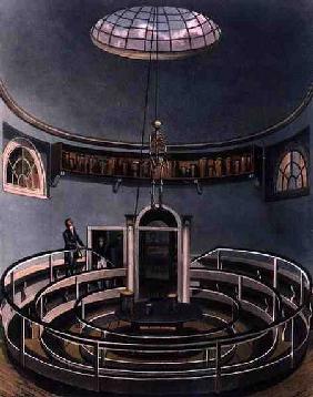 Interior of the Theatre of Anatomy, Cambridge, from 'The History of Cambridge', engraved by Joseph C 1815 our