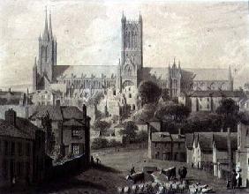 Lincoln Cathedral from the South