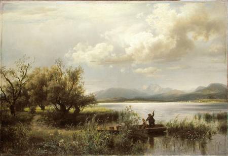 Bayern Landscape von Augustus Wilhelm Leu
