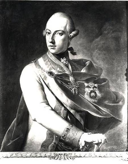 Portrait of Joseph II (1741-90) of Habsbourg-Lorraine von Austrian School