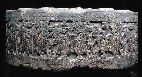 The Stone of Tizoc (c.1481-86) or Temalacatl 1325-1521