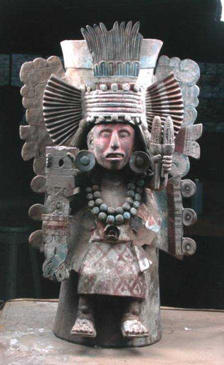 Votive Vessel with an image of Xilonen von Aztec