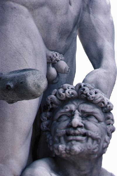 Detail from the Statue of Hercules and Cacus 1534