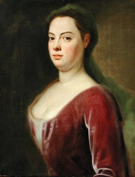 Portrait of Frau Denner von Balthasar Denner