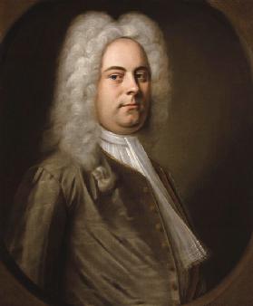Porträt des Komponisten Georg Friedrich Händel (1685-1759)