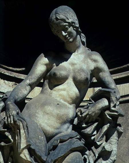 Detail from a sculpture of a nymph von Balthasar Permoser