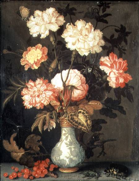 A Vase of Flowers von Balthasar van der Ast