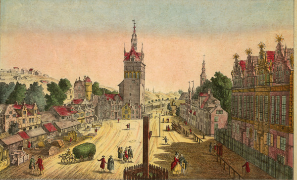 Danzig, Kohlenmarkt von Balthasar Friedrich Leizel