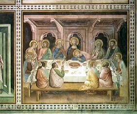 The Last Supper, from a series of Scenes of the New Testament